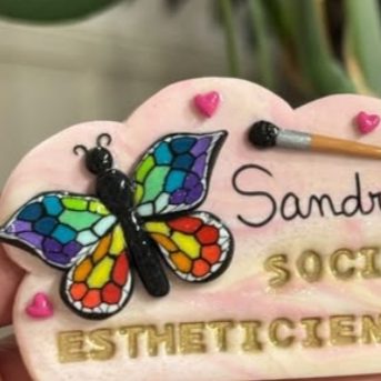 Badge de socio-esthéticienne